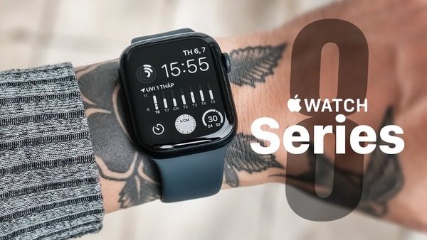 Apple Watch Series 8 màu đen không gian phù hợp với những người có phong cách lịch lãm, tối giản và người mệnh Mộc
